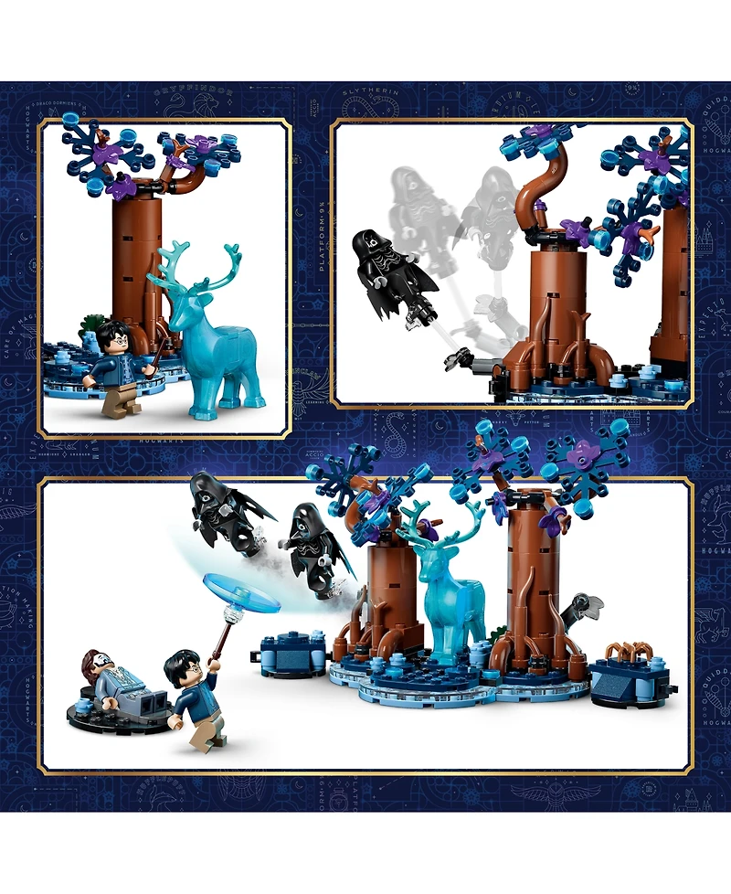 Lego Harry Potter Forbidden Forest: Expecto Patronum 76475 244-Piece Building Set, Ages 7+