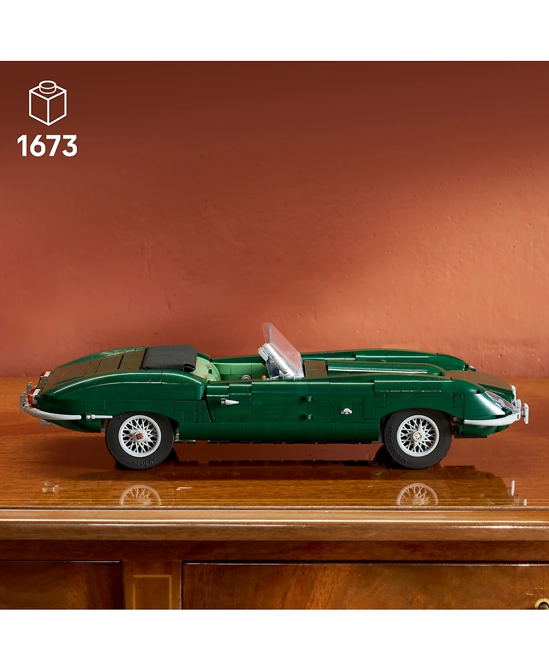 Lego Icons Jaguar E-Type 11381 1,673-Piece Building Set, Ages 18+