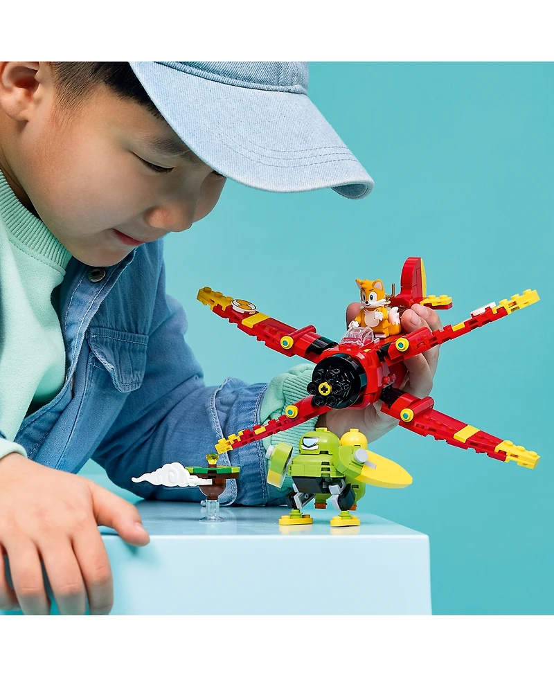 Lego Sonic the Hedgehog Tails' Tornado-1 77119 310-Piece Building Set, Ages 8+