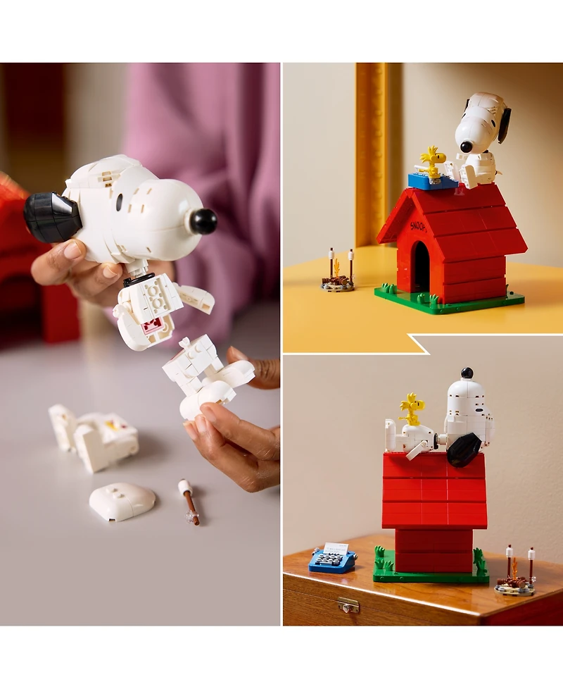 Lego Peanuts Snoopy's Doghouse 21368 964-Piece Building Set, Ages 18+