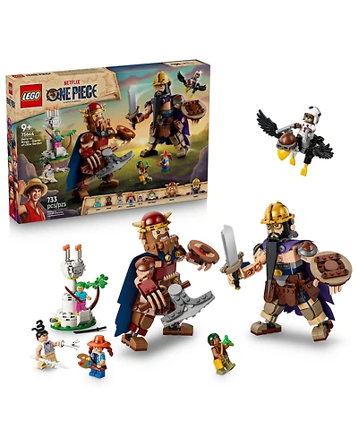 Lego One Piece Dorry vs. Brogy – Giants of Little Garden 75644, 733-Piece Building Set, Ages 9+