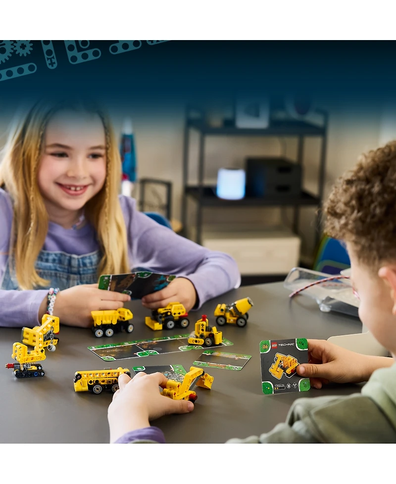 Lego Technic Mighty Machines 42233 Blind Box 44-Piece Building Set, Ages 7+