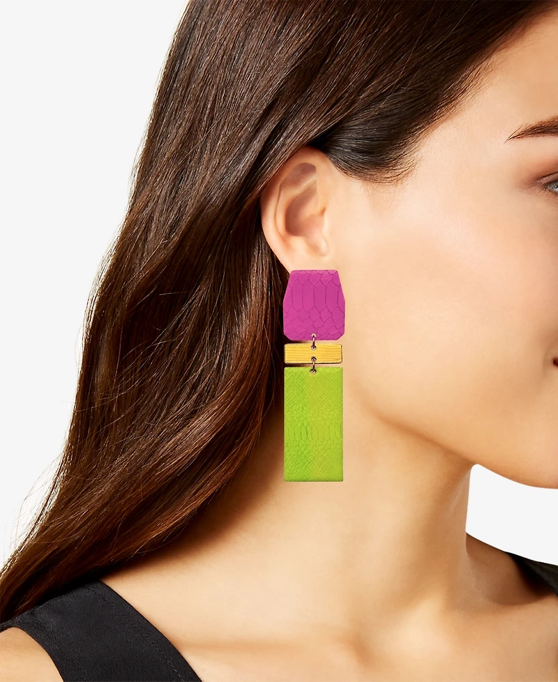 Swanky Designs Zorie Stud Sculptural Statement Earrings