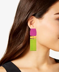Swanky Designs Zorie Stud Sculptural Statement Earrings