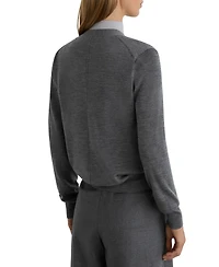 Reiss Women's Merino Wool V-Neck Cardigan
