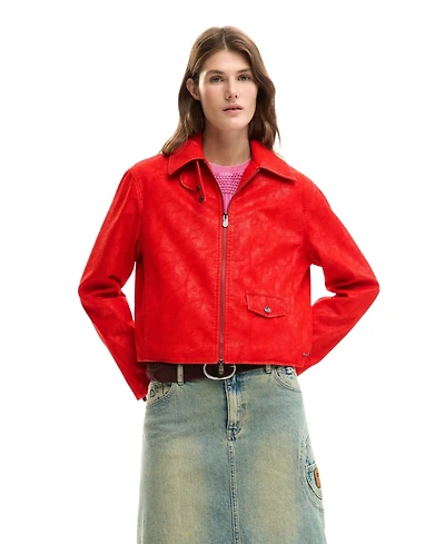 Desigual Women's faux leather jacket