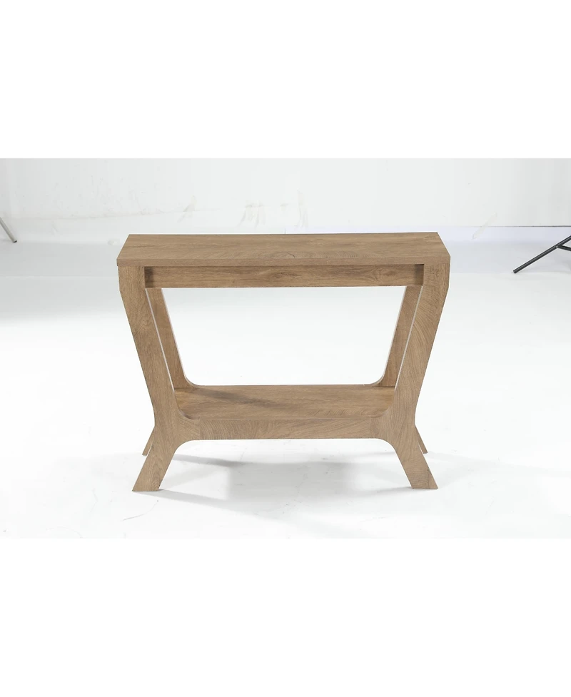 Tribesigns Solid Console Table, Farmhouse Wood Entryway Sofa Table