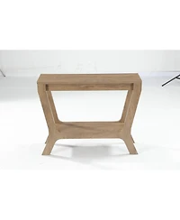Tribesigns Solid Console Table, Farmhouse Wood Entryway Sofa Table