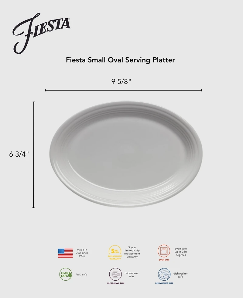 Fiesta Jade Snowflakes Let it Snow Serving Platter, Exclusively at Macy's