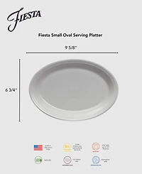Fiesta Jade Snowflakes Let it Snow Serving Platter, Exclusively at Macy's