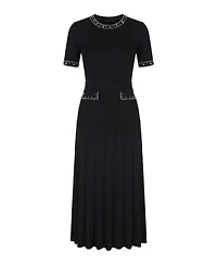Modenaire Women's Embellished Knit Midi Dress