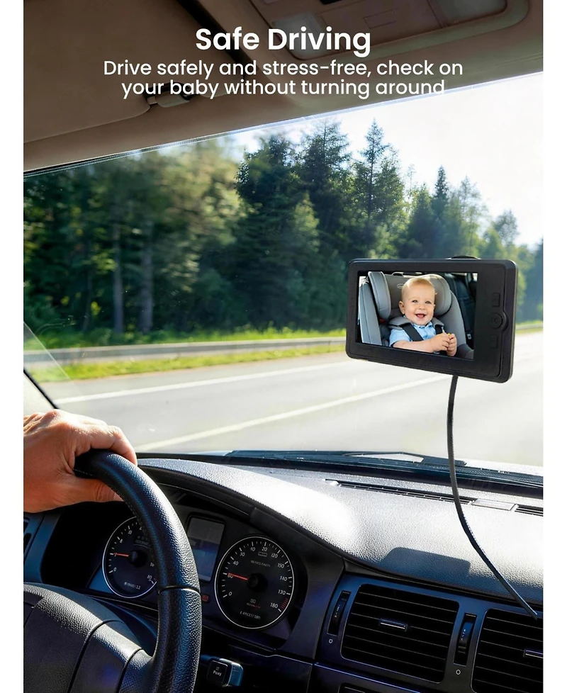 Grownsy Baby Car Camera