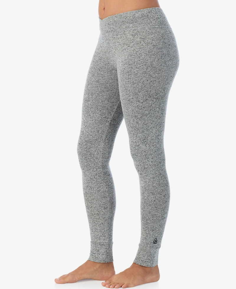 Cuddl Duds Women's Softknit Sweater-Knit Pull-On Ankle Leggings