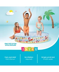 Intex Beach Days Snapset Instant Kids Childrens Swimming Pool