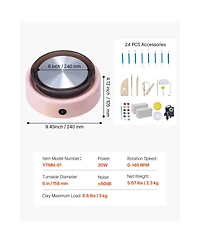 Yobtop Mini Pottery Wheel for Kids