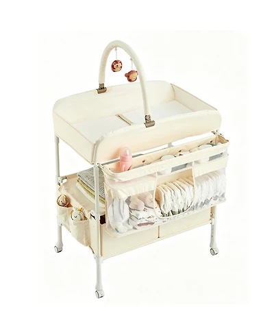 Gaomon Waterproof Oxford Cloth Diaper Changing Mat, Portable, Durable Infant Changing Station