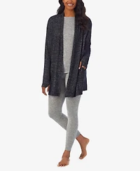 Cuddl Duds Women's SoftKnit Sweater-Knit Long-Sleeve Wrap