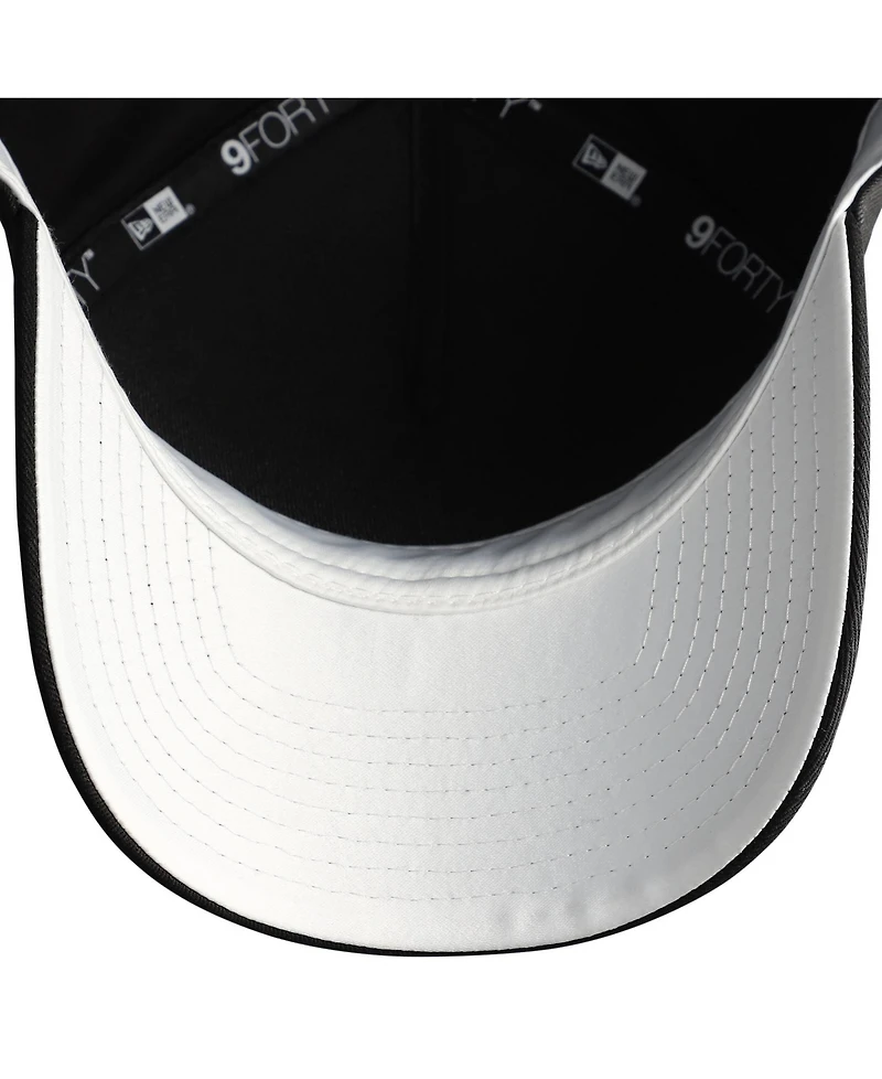 New Era Women's Black Cincinnati Bengals Metallic 9FORTY M-Crown A-Frame Adjustable Hat
