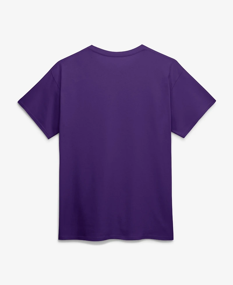 Logo Athletic Men's Purple Colorado Rockies Official T-Shirt