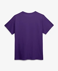 Logo Athletic Men's Purple Colorado Rockies Official T-Shirt
