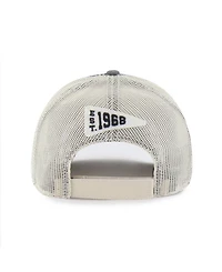 '47 Brand Men's Charcoal Cincinnati Bengals Egremont Well-Worn Adjustable Trucker Hat