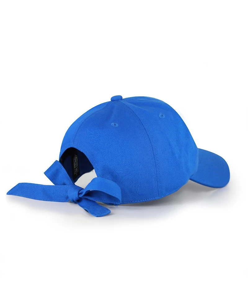 47 Brand Women's Royal Los Angeles Rams Bow Back Clean Up Adjustable Hat