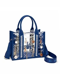 Montana West Los Angeles Dodgers Charmed Whipstitch Tote
