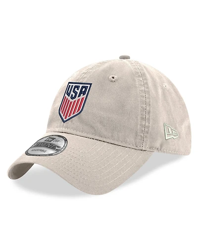 New Era Men's Tan Usmnt Primary 9TWENTY Adjustable Hat