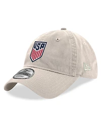 New Era Men's Tan Usmnt Primary 9TWENTY Adjustable Hat