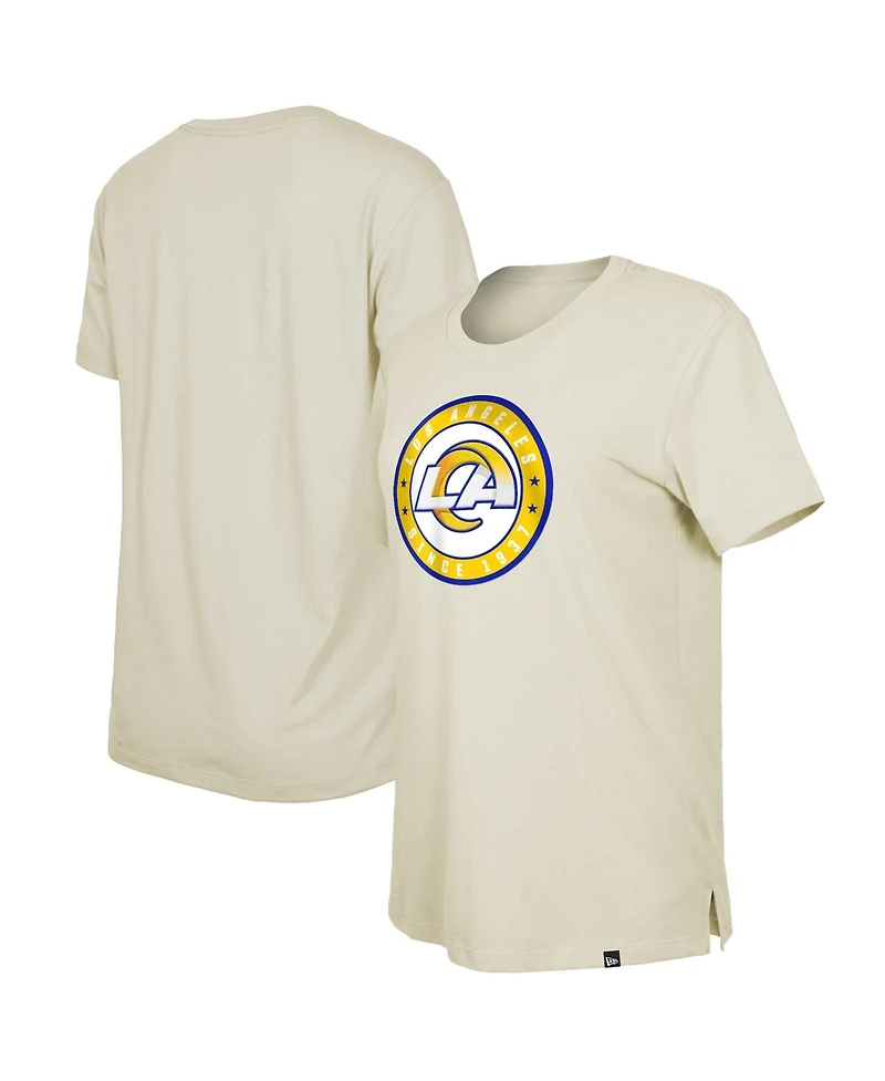 New Era Women's Los Angeles Rams Crewneck T-Shirt