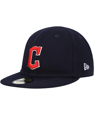 New Era Baby Boys and Girls Navy Cleveland Guardians My First 59FIFTY Fitted Hat