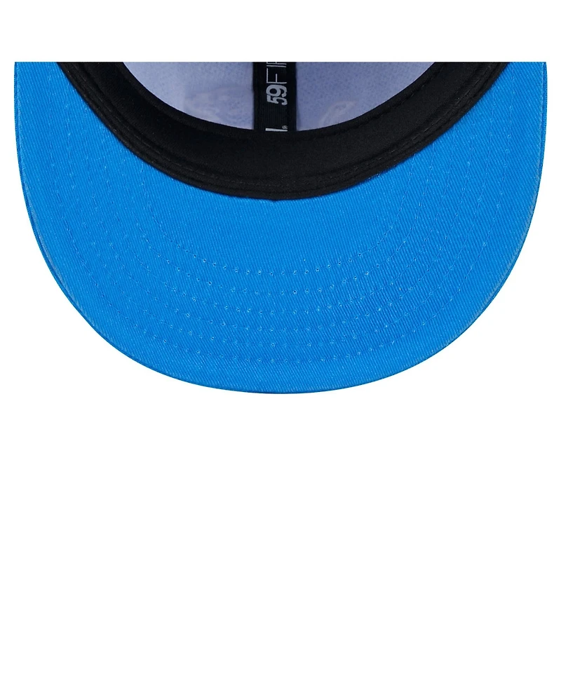 New Era Baby Boys and Girls Blue Detroit Lions My 1st 59FIFTY Fitted Hat