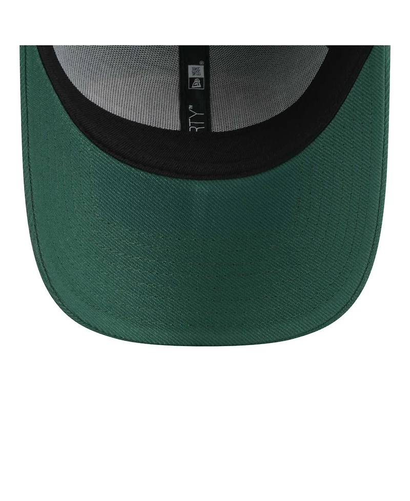 New Era Women's Green New York Jets Simple Adjustable 9FORTY Hat