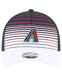 New Era Men's Black Arizona Diamondbacks Gradient 9FORTY M-Crown Adjustable Hat