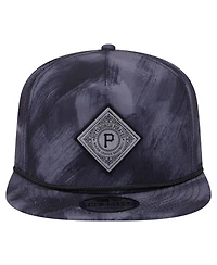 New Era Men's Navy Pittsburgh Pirates Printed Golfer Snapback Hat