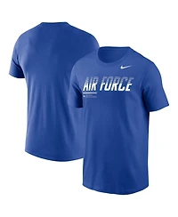 Nike Men's Royal Air Force Falcons 2026 Sideline Wordmark Legend Dri-fit T-Shirt