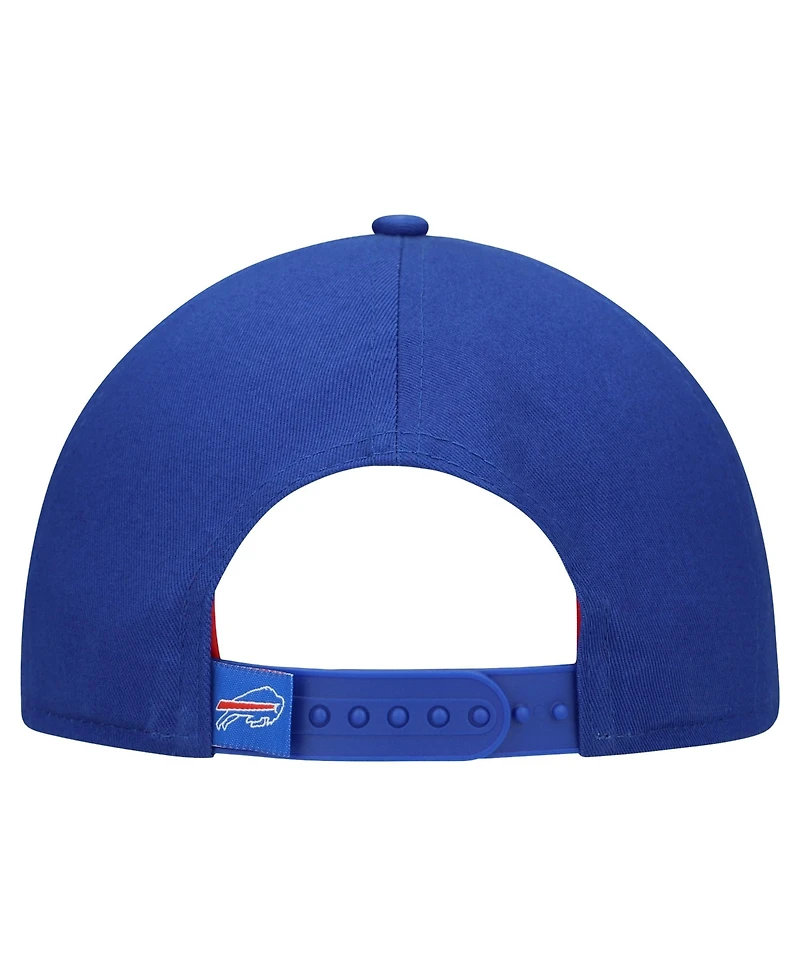New Era Women's Royal Buffalo Bills Metallic 9FORTY M-Crown A-Frame Adjustable Hat