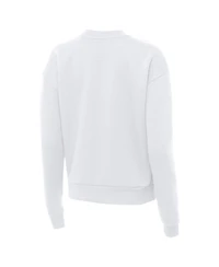 Antigua Women's Baltimore Ravens Victory Long-Sleeve Crewneck Pullover Sweatshirt