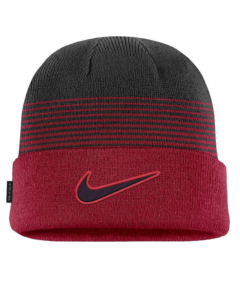Nike Men's Garnet/Black South Carolina Gamecocks 2026 On-Field Gradient Terra Cuffed Knit Hat