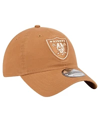 New Era Men's Brown Las Vegas Raiders Stamp 9TWENTY Adjustable Hat