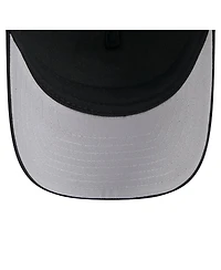 New Era Men's Black Colorado Rockies City Initial 9FORTY A-Frame M-Crown Adjustable Trucker Hat