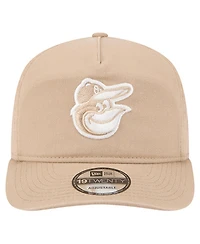 New Era Men's Light Beige Baltimore Orioles Cam 19TWENTY Adjustable Hat