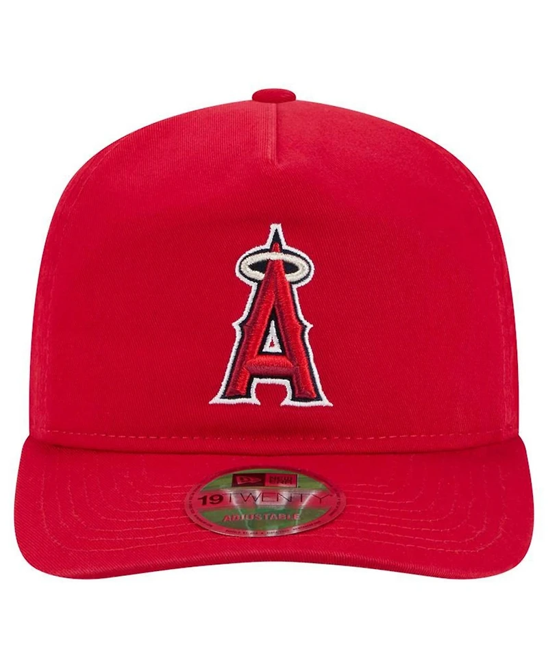 New Era Men's Red Los Angeles Angels Team 19TWENTY Adjustable Hat