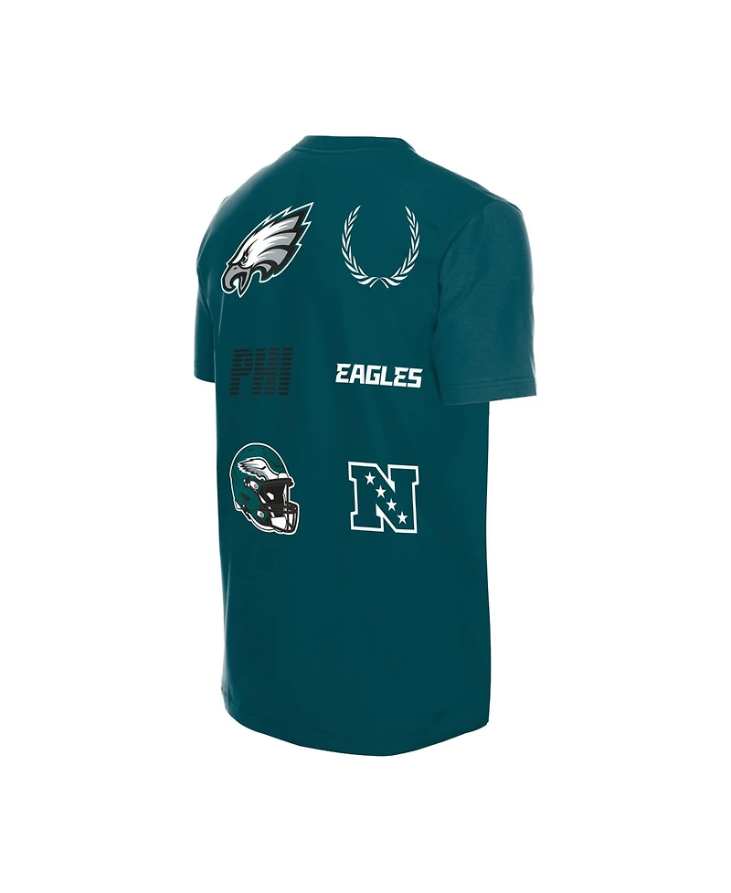 New Era Men's Midnight Green Philadelphia Eagles Match T-Shirt