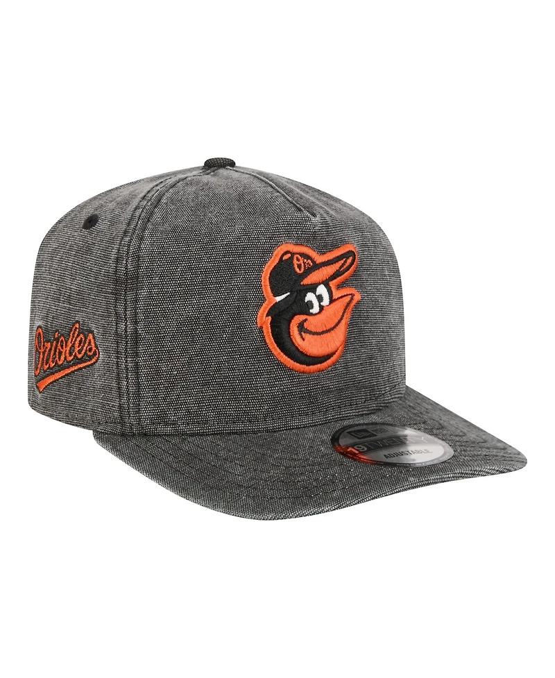 New Era Men's Black Baltimore Orioles Denim Classic 19TWENTY Adjustable Hat