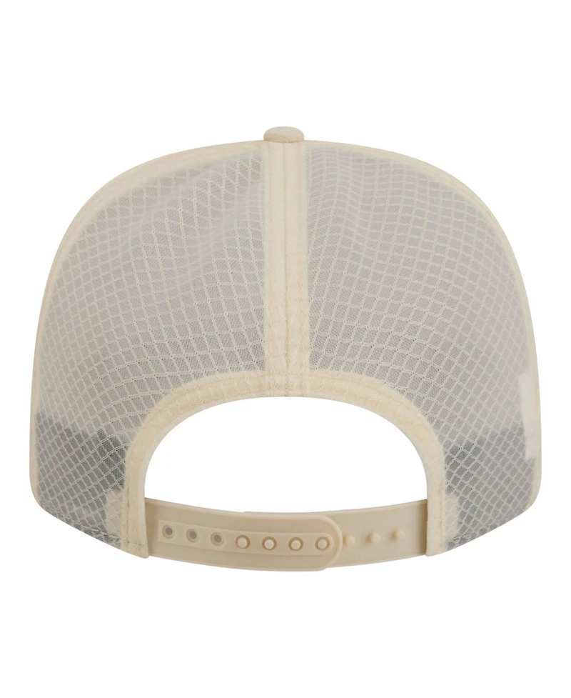 New Era Men's Light Beige Detroit Tigers Color Pack Coolera 9SEVENTY Trucker Adjustable Hat