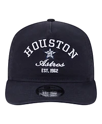 New Era Men's Navy Houston Astros Stacked 19TWENTY Adjustable Hat