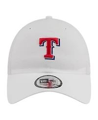 New Era Men's White Texas Rangers Ripstop Casual Classic Adjustable Hat