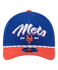 New Era Men's Royal/Orange New York Mets Team Loyal 9FORTY M-Crown Adjustable Hat