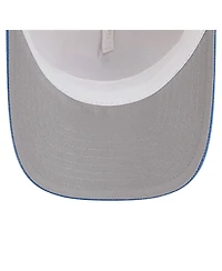 New Era Men's Natural Buffalo Bills Frayed M-Crown A-Frame 9FORTY Adjustable Hat
